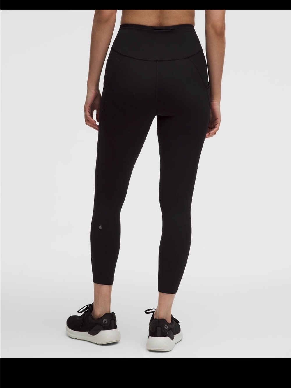 Lululemon fast & free leggings w side pockets & back zipper pocket, adjustable